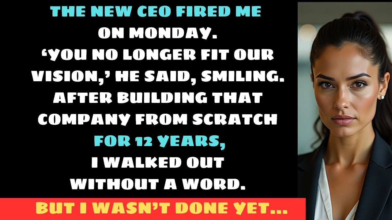 New CEO Fired Me Without Warning. But He Didn't Know I Still Had Access To The Founder...