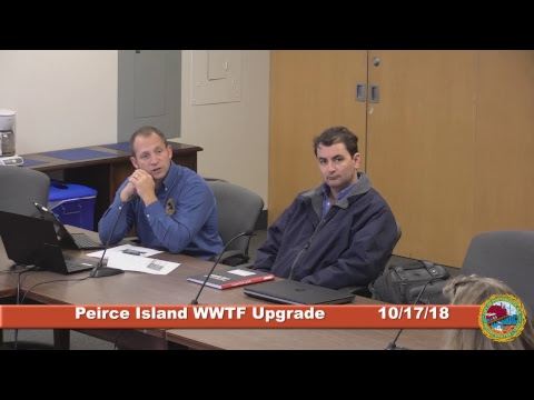 Peirce Island Waste Water Treatment Facility 10.17.2018