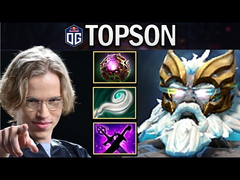 OG.TOPSON ZEUS WITH OCTARINE AND SANGE-KAYA - DOTA 2 7.29 GAMEPLAY