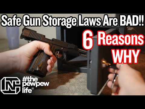 6 Reasons Safe Gun Storage Laws Are Bad