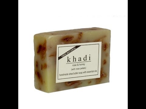 Khadi naturals rose & honey soap review