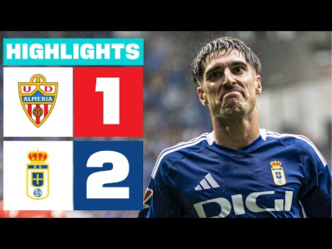 UD ALMERÍA 1 - 2 REAL OVIEDO I HIGHLIGHTS LALIGA HYPERMOTION