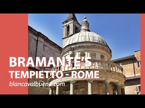 Tempietto de Bramante em Roma, Itália