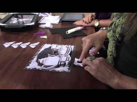 Mulher.com 19/04/2013 Susan Mason - Arte em 3D  Parte 2/2