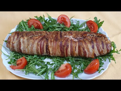 POLPETTONE DELLE FESTE CROCCANTE FUORI E SUPER TENERO E FILANTE DENTRO! RICETTA FACILE E VELOCE