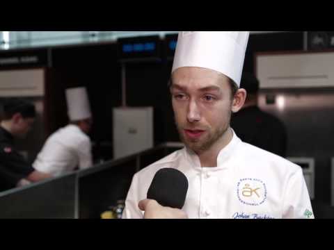 Intervju med Johan Backéus - Årets Kock 2013 - Final, Stockholm