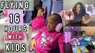 FLYING WITH KIDS | TIPS AND HOW TO FLY LONG HAUL WITH KIDS | ESSENTIAL THINGS TO PACK FOR KIDS