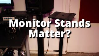 Video thumbnail for On-Stage SMS6000 VS Ultimate Support MS-90/36B Monitor Stands by Soundcast Studios