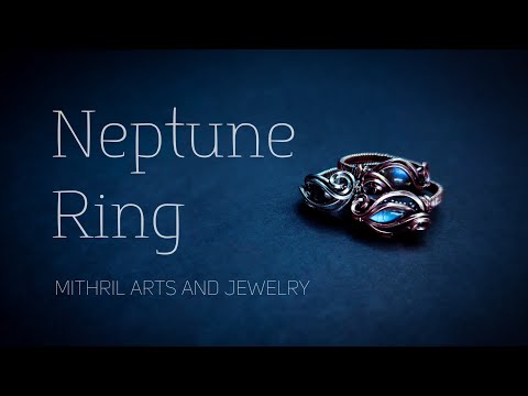 🌟WIRE WRAPPED RING FOR BEGINNERS 🌟 NEPTUNE RING