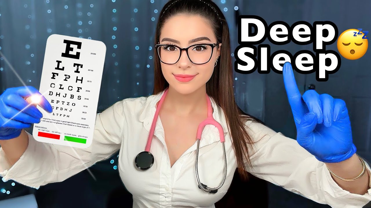 ASMR The Most DETAILED Cranial Nerve Exam Roleplay 👩‍⚕️ Doctor Exam, Ear, Eye & Hearing Test