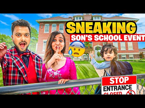 Sneaking into SON’s Bollywood SCHOOL EVENT… 😉 (Not Invited)
