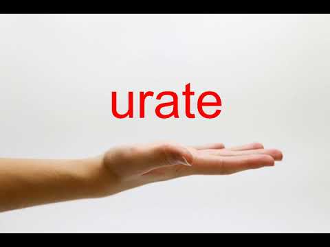 How to Pronounce urate - American English