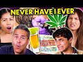 Teens & Parents Play Never Have I Ever! (Tattoo, Drinking, Cheating) | REACT