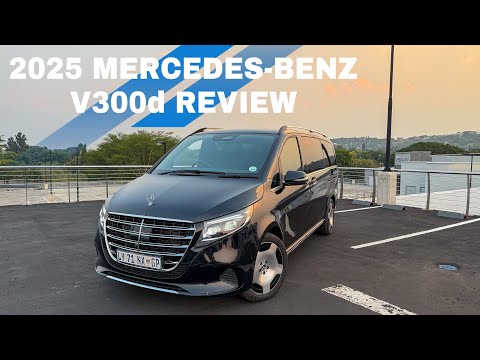 2025 Mercedes-Benz V300d Review - Best Luxury Family Bus?