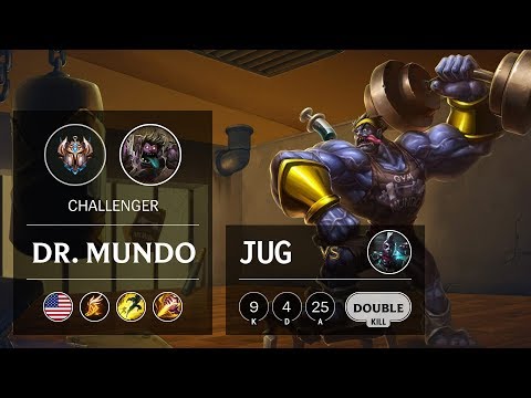 Dr. Mundo Jungle vs Ekko - NA Challenger Patch 9.20