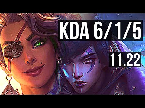 SAMIRA & Rell vs APHELIOS & Thresh (ADC) | Rank 5 Samira, 6/1/5 | KR Challenger | 11.22