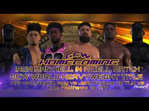 TLH to Defend the World Heavyweight Championship in a 6 Man Iron Man Hell In A Cell Match: GCW HC