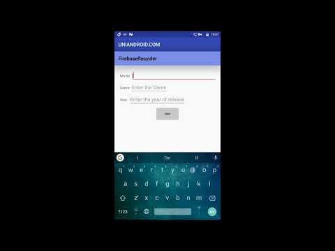 Android | RecyclerView with Firebase