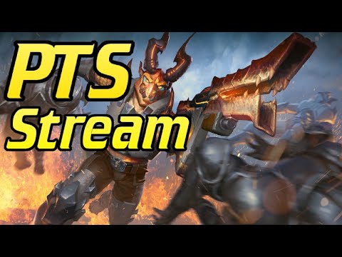Paladins - Darkness & Dragons PTS FINAL STREAM! - Ash Changed, Corvus Gameplay
