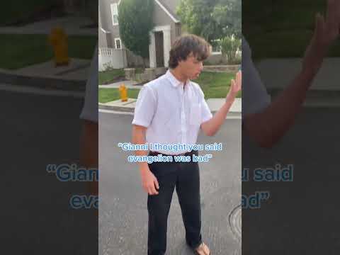 evangelion mfs be like #anime #shorts