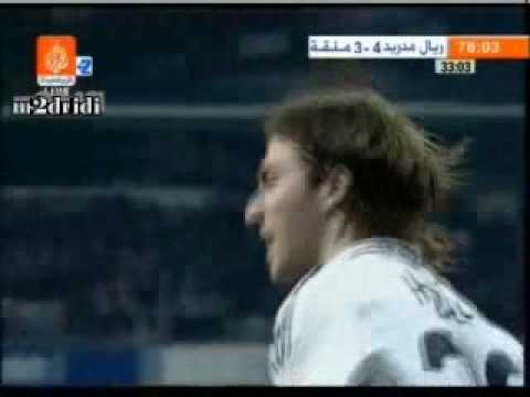 real madrid 4 Vs 3 malaga Liga 2008-2009
