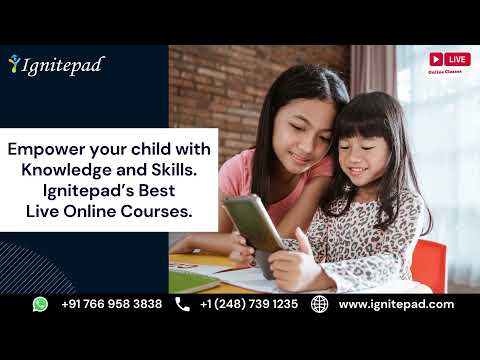 Avail 50% off on Ignitepad’s Best Live Online Courses