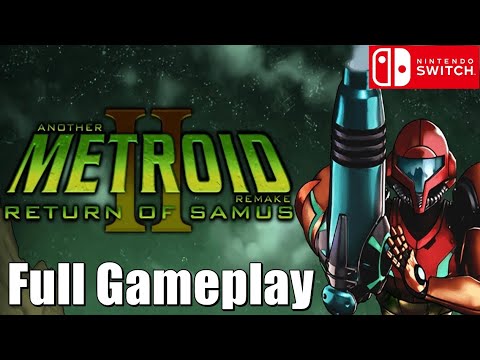 Nintendo Switch 1 | Another Metroid 2 Remake Gameplay Walkthrough