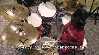 Korn - Twisted Transistor, 6 Year Old Drummer, Jonah Rocks