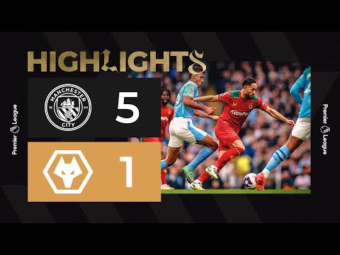 Resumen de Manchester City vs Wolves Matchday 36