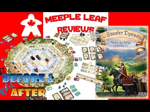 Meeple Leaf Reviews: The Staufer Dynasty - Before & After
