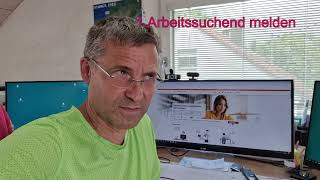 Online Arbeitslos und Arbeitssuchend melden. BundID mit Smartphone und Online-Au