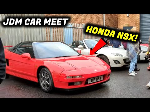 HONDA NSX! RARE JDM CARS OUT IN JANUARY! UK JDM CAR MEET