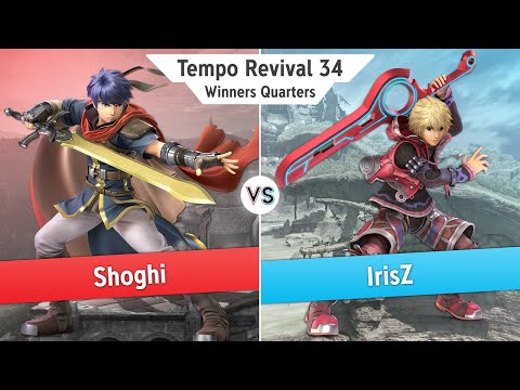 Tempo Revival 34 - Shoghi (Ike) Vs. IrisZ (Link, Shulk) - Winners Quarters - Smash Ultimate