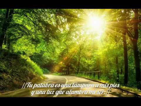 Tu palabra es una lámpara a mis pies. Una bella canción. Salmo 119:105. Con letra. Rocío Zapata