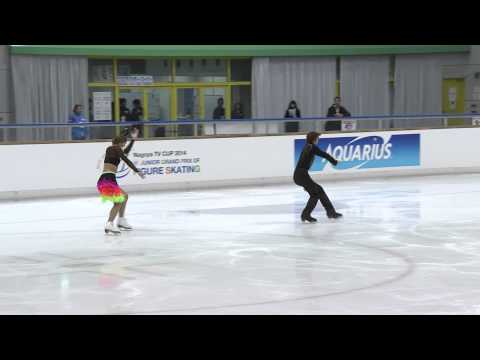 ISU 2014 Jr Grand Prix Aichi Short Dance Katharina MULLER / Tim DIECK GER