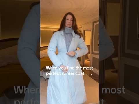 I found the most perfect winter coat in the world