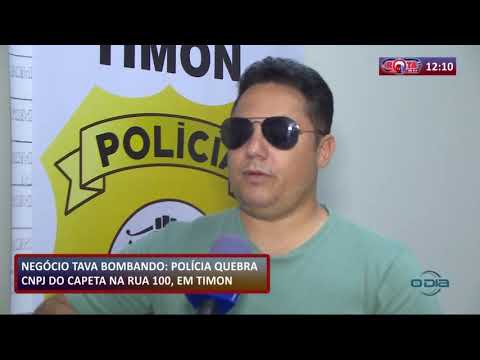 ROTA DO DIA 27 09  Fechada boca de fumo na Rua 100, em Timon