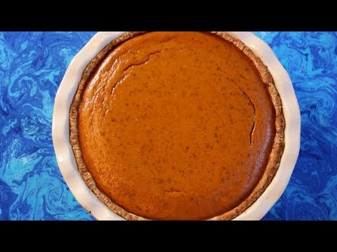 Healthier Easier Pumpkin Pie