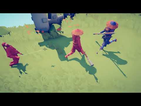 TABS | Monk + Ninja VS Every Unit!