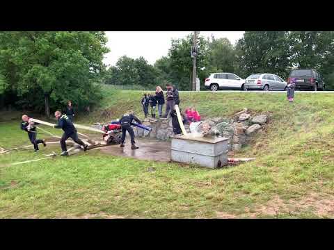 SDH OLEŠNICE  7.9.2019 - Muzi A - Pozarni utok