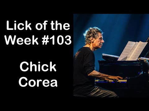 Lick of the Week #103 (Chick Corea ii V I Lick)
