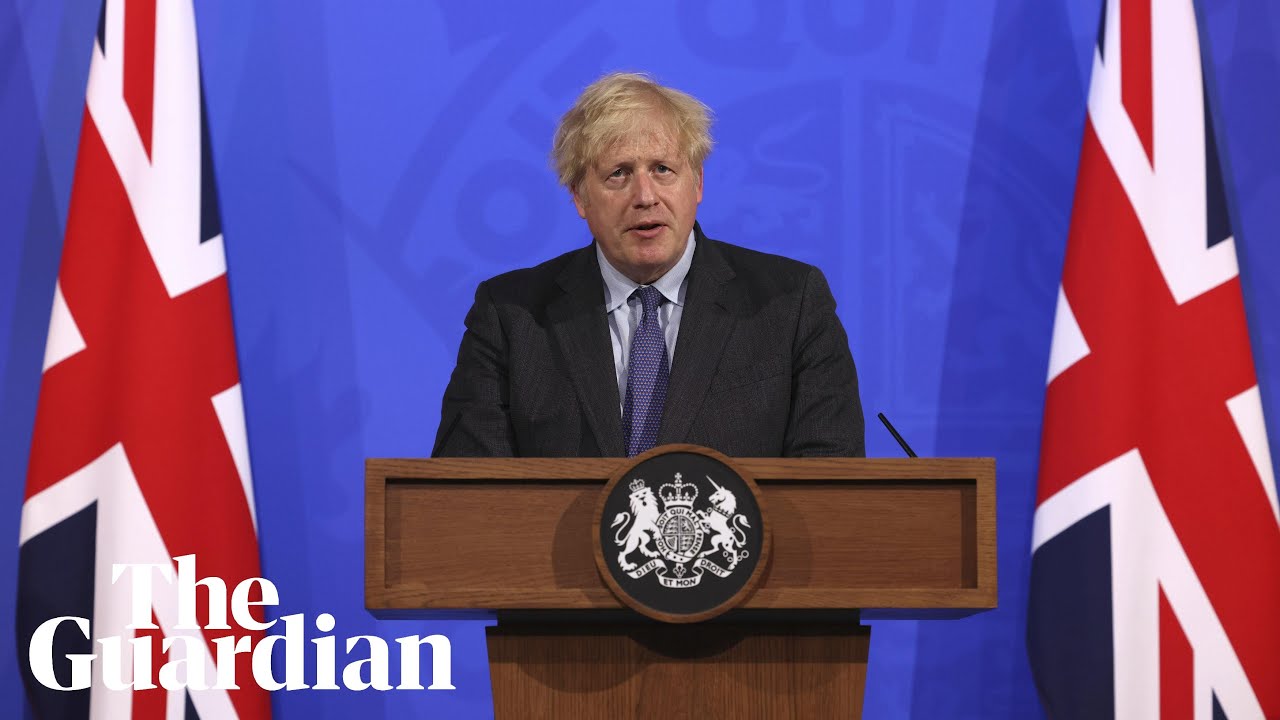 Boris Johnson announces four-week delay to England lockdown easing