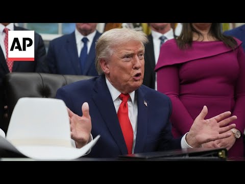 Video | ‘No big deal’: Trump responds to new Epstein photos of him