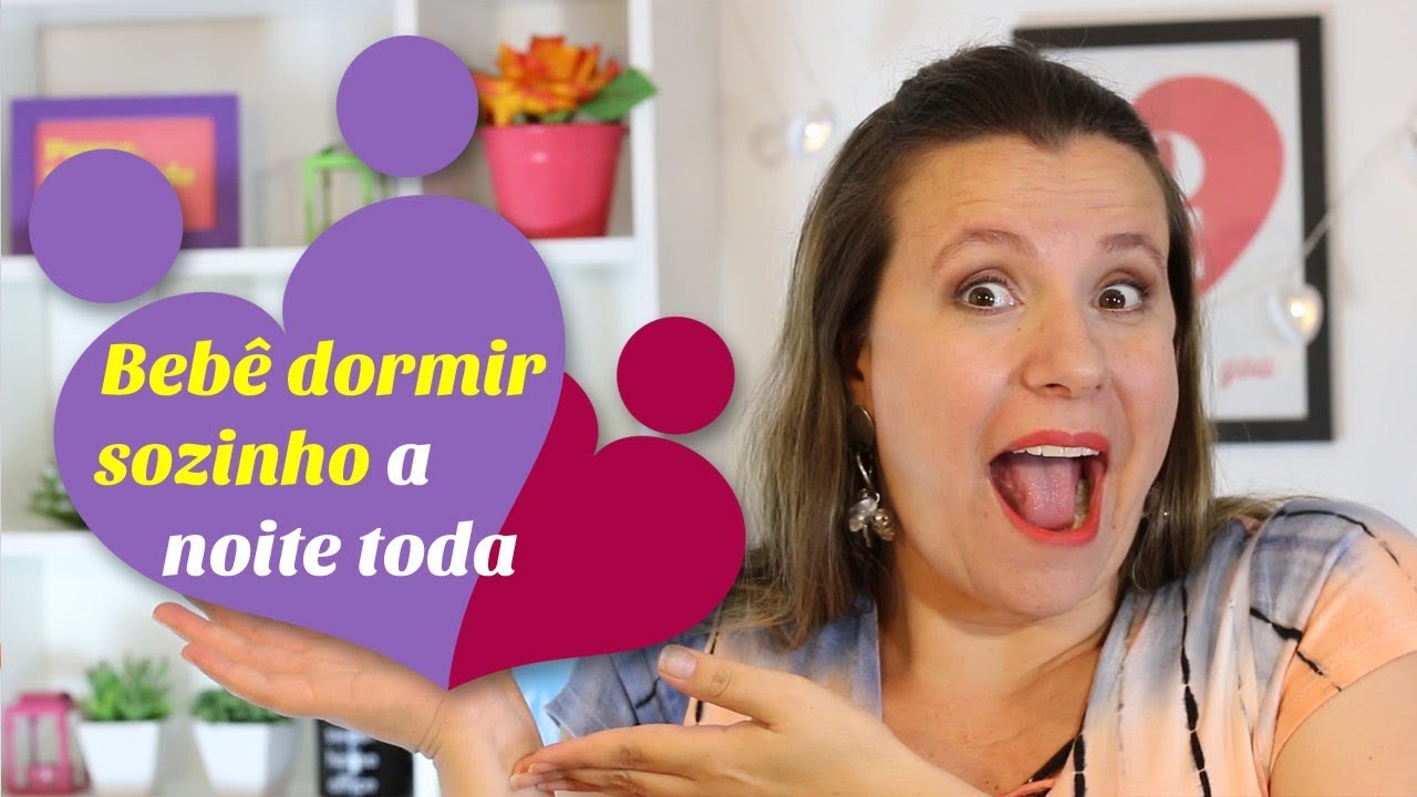 Como fazer o bebê dormir sozinho no berço e a noite toda