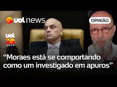 Moraes vive dias de investigado antes de STF abrir investigação | Josias de Souza