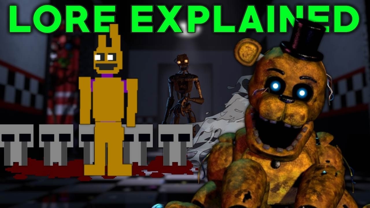 FNAF Lore Explained! (ft. Game Theory, RyeToast, & MORE) - Entire Timeline, Full Story, Every Theory