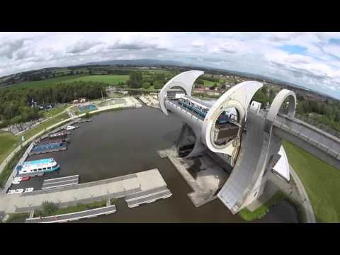 Falkirk Wheel and The Kelpies | Drone and GoPro