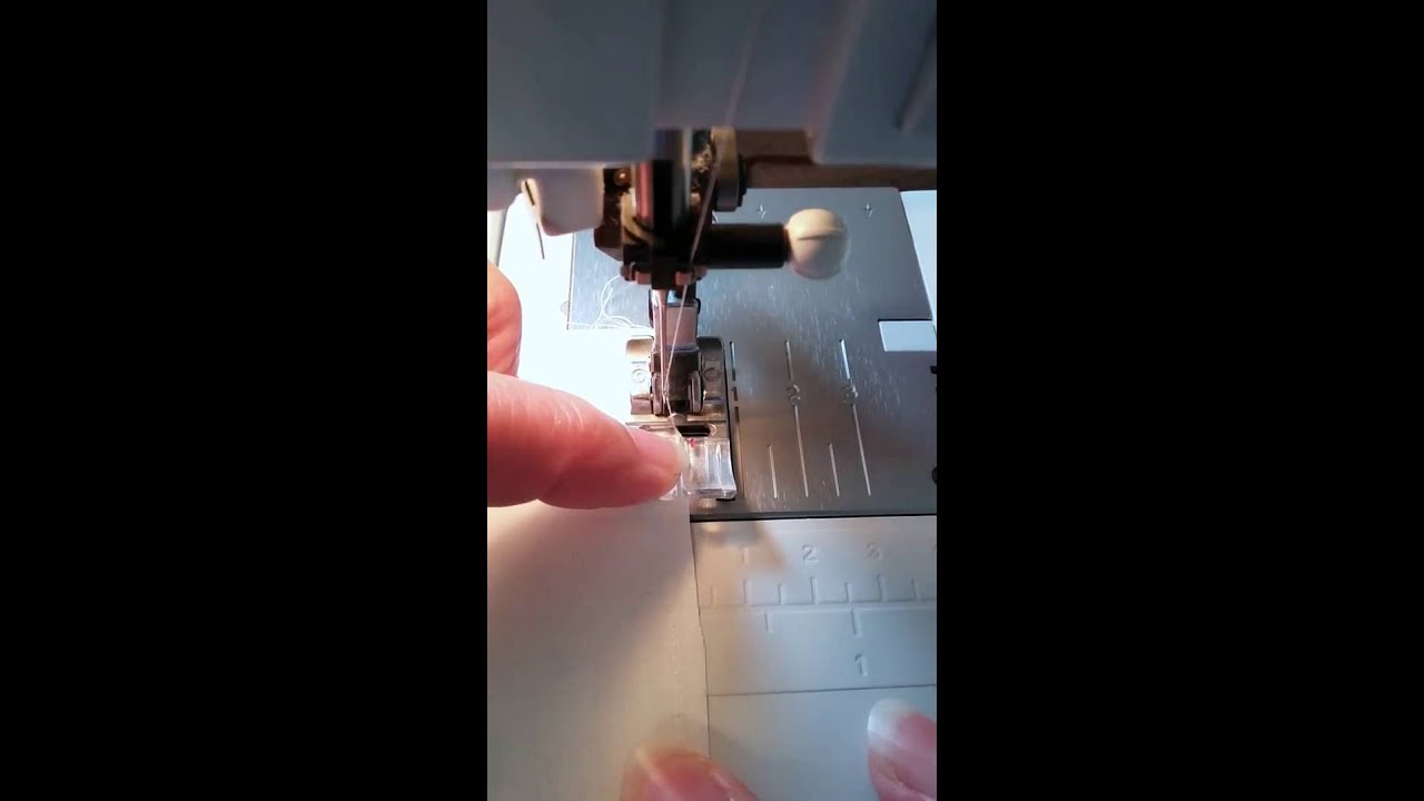 Heirloom Sewing Basics - rolled seam