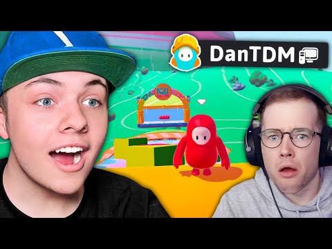 Playing YouTuber Fall Guys Levels!