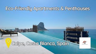 Luxury Eco-Friendly Apartments & Penthouses for Sale in Calpe,, Spain – Just 400 m from the Beach